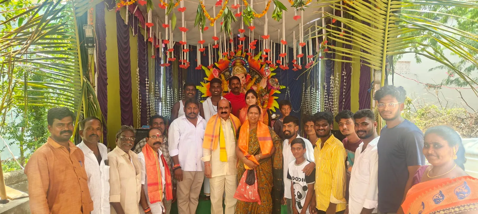 వినాయకుడి ఆశీస్సులతో మాచర్ల ప్రజలంతా సుఖసంతోషాలతో ఉండాలి
