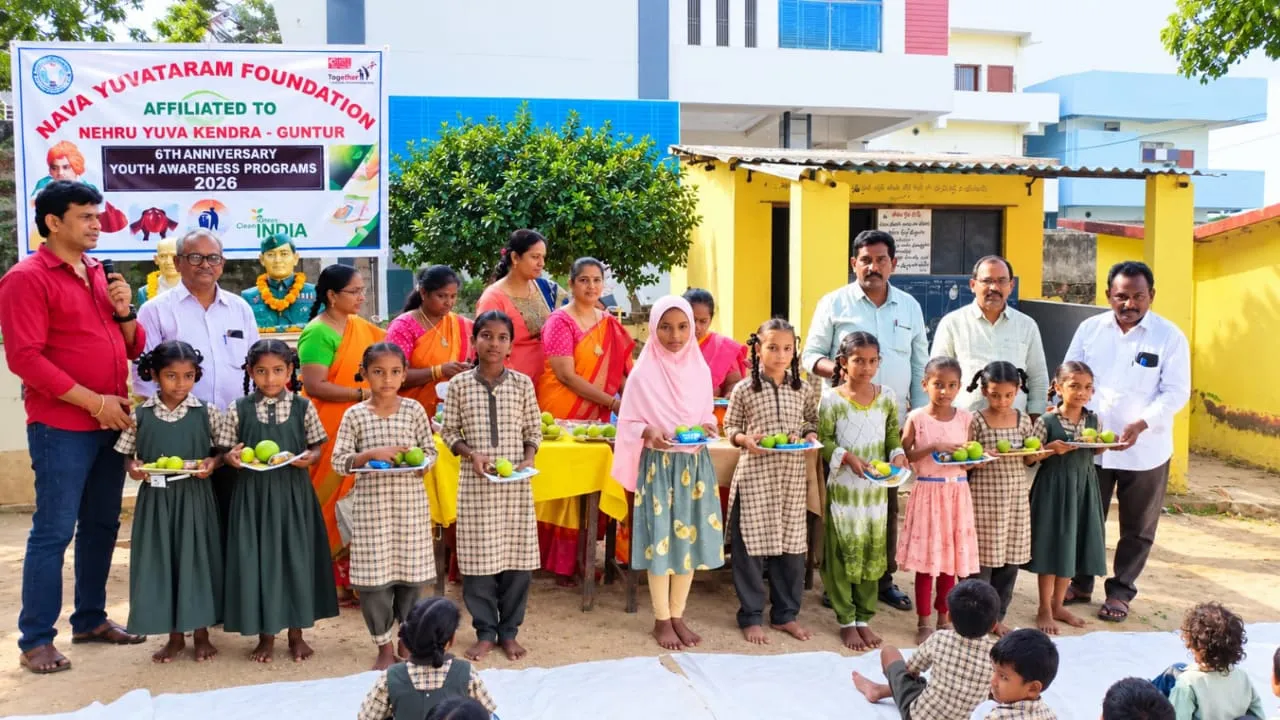 నవయువతరం ఫౌండేషన్ ఆధ్వర్యంలో ఘనంగా వార్షికోత్సవం..